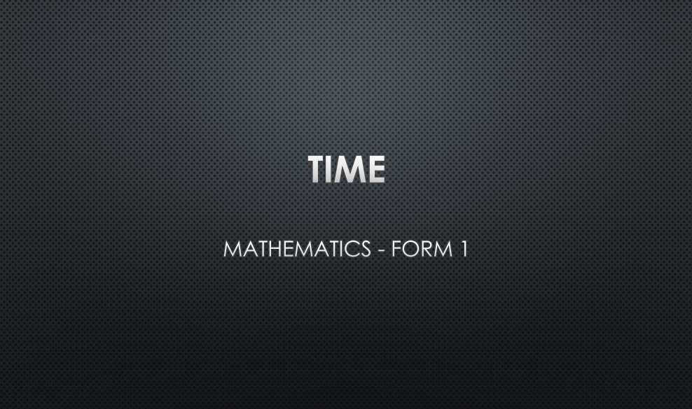 TIME